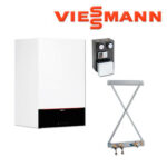 Viessmann Vitodens 200-W Gastherme, 25 kW, Z019673, inklusive Zubehör