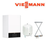Viessmann Vitodens 300-W Gastherme, 25 kW, B3HF054, mit Zubehör