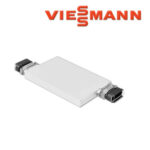 Viessmann Flachschalldämpfer Flachkanal 50, 2 Anschlüsse, Aufbauhöhe 56mm