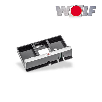 wolf-1731129-1 Wolf Wandsockel für Bedienmodul BM-2, schwarz