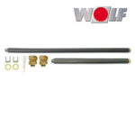 Wolf Anschluss-Set für COB / TOB wandstehend