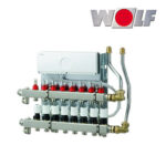 Wolf CAT Heizkreisverteiler mit Regler CUC 5 Heizkreise, UF-Control 230V