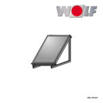 Wolf AluFlex-U Aufstellgerüste Hochkant, für einen Kollektor F3-1 / CFK-1