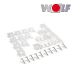Wolf Ausgleichsscheiben Set Aluplus 40x50mm für Dachunebenheiten