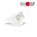 Wolf CWL Wandhaube, DN180, weiß, Außenwandanschluss