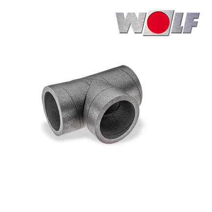 wolf-2576019-1 Wolf CWL ISO-Rohr, T-Stück, DN125