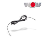 Wolf CWL Anschlusskabel, schwarz, 5 Meter (2 x RJ12/6) für 4-Stufenschalter