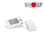 Wolf Bedienmodul BM-2, inkl. Außentemperaturfühler, weiß