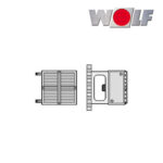 Wolf Ausblaskreuz (lose) LH 63