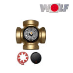 Wolf 4-Wegemischer DN40, kvs 25, Grauguss