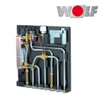 Wolf CAT-HT-ULTRA 52 Wohnungsstation, 10 – 15 kW, WW 52 kW / 18,4 l/min