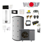 Wolf CGB-2-100 100kW Gas-Brennwerttherme, CHA-10/400V, SPU-2-800, BM-2