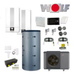 Wolf CGB-2-38 38kW Heiztherme, CHA-07/400, SPU-2-500, BM-2, Aufputz