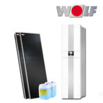 Wolf CSZ-2-14/300 14kW Solar-Zentrale mit 2x Wolf CFK-1, Mischerkreis