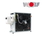 Wolf Luftheizer LH Mobil 40, Wechselstrommotor 230V / 50Hz, Thermostat bauseits