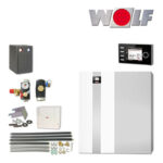 Wolf TOB-18 18kW Ölbrennwertkessel mit Speicher TR-160, Mischer, BM-2